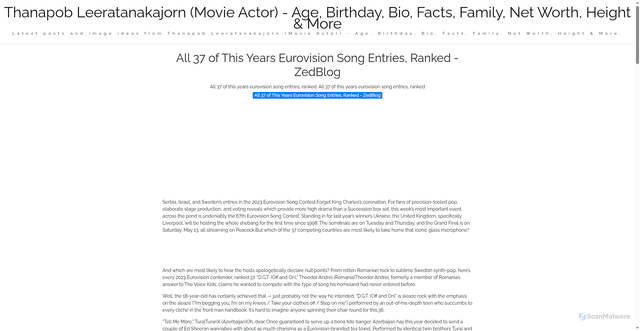Security scan screenshot of https://nusaglobalmedia-dp2t8grwtfvf.edgeone.app/all-37-of-this-years-eurovision-song-entries-ranked-zedblog.html