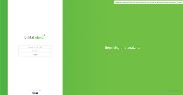 Security scan screenshot of https://digitalisland.meridix.se