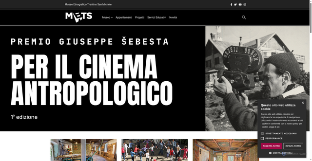Security scan screenshot of https://www.museosanmichele.it/