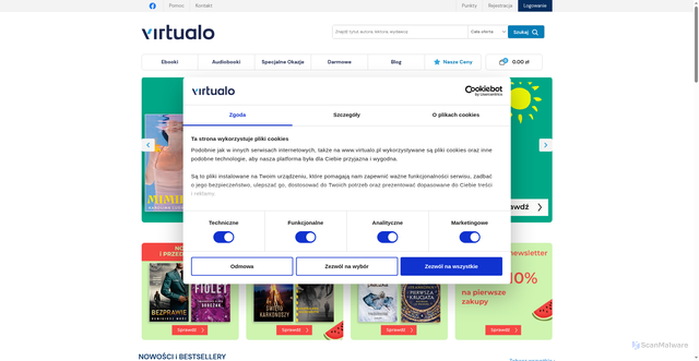 Security scan screenshot of https://virtualo.pl