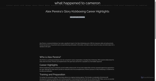 Security scan screenshot of https://lensacerdascorner-dpuv9krdmclz.edgeone.app/alex-pereira-glory-kickboxing.html