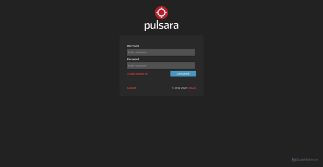 Security scan screenshot of https://us-app.pulsara.com
