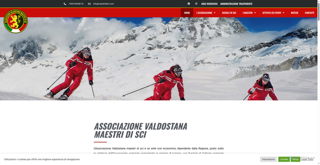 Security scan screenshot of https://www.maestridisci.com/