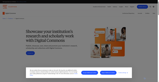 Security scan screenshot of https://bepress.com