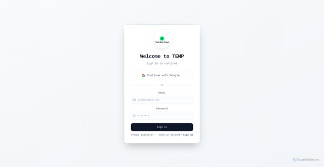 Security scan screenshot of https://ridetemp.com/