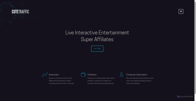 Security scan screenshot of https://go.cuteab.com