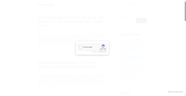 Security scan screenshot of https://fitneszgoals.com