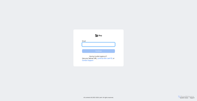 Security scan screenshot of https://kisdmac.jamfcloud.com