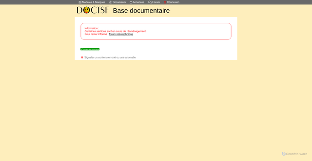 Security scan screenshot of https://archives.doctsf.com