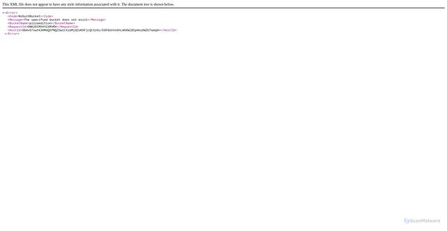 Security scan screenshot of https://pizzaedition.s3.amazonaws.com