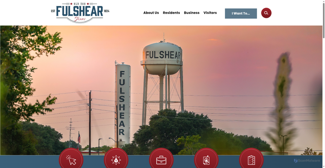 Security scan screenshot of https://www.fulsheartexas.gov/
