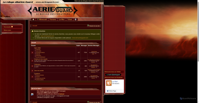 Security scan screenshot of https://aeriesguard.com