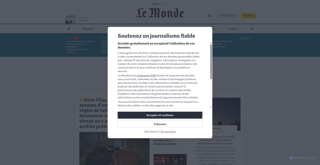 Security scan screenshot of https://joseph.prioritaire-pickupfr.com/