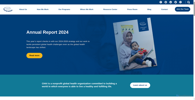 Security scan screenshot of https://www.clintonhealthaccess.org/