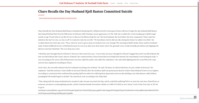 Security scan screenshot of https://picoiumhugo-n37mpymvzy.edgeone.app/15627-charo-recalls-the-day-husband-kjell-rasten-committed-suicide.html