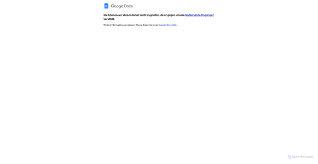 Security scan screenshot of https://docs.google.com/document/d/1qEtoN2Tfuuwn7W4srXn08JmcmPnfOp6HHcRZA1itghc/edit
