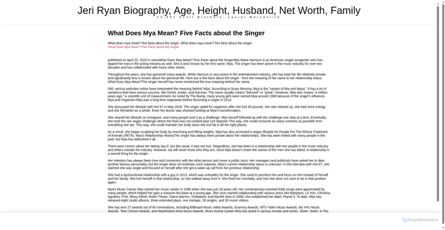 Security scan screenshot of https://tlgoepblog-gc87fe81lm.edgeone.app/20873-what-does-mya-mean-five-facts-about-the-singer.html