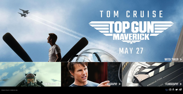 Security scan screenshot of https://mc.tomcruise.com/