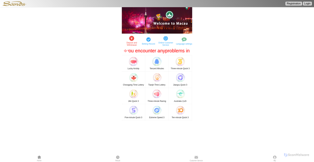 Security scan screenshot of http://sn88i-macai.com/