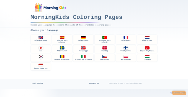 Security scan screenshot of https://morningkids.net