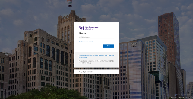 Security scan screenshot of https://citrix.nm.org