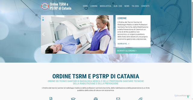 Security scan screenshot of https://www.tsrmct.org/