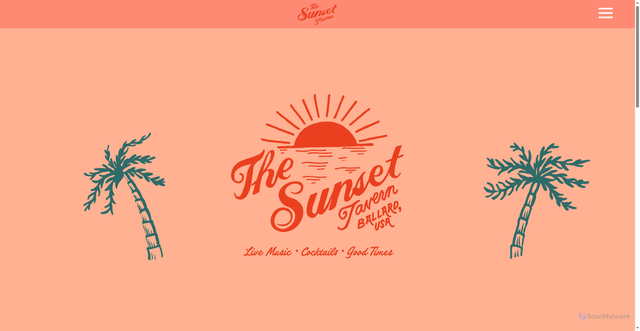 Security scan screenshot of https://sunsettavern.com/