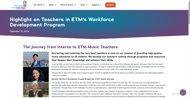 Security scan screenshot of https://etmonline.org/news/highlight-on-teachers/