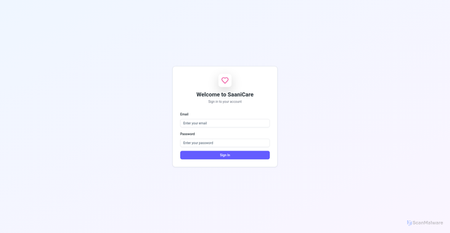 Security scan screenshot of https://saanicare.pages.dev/