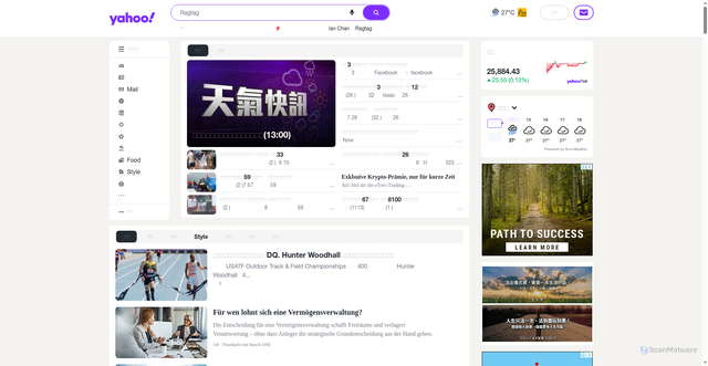 Security scan screenshot of https://tele-mg-whatapp.hl.cn/