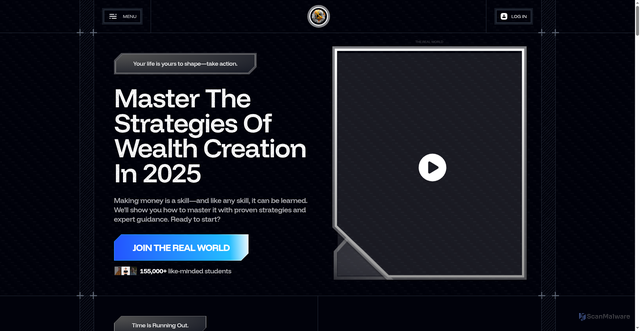 Security scan screenshot of https://www.cobratate.com/jointherealworld