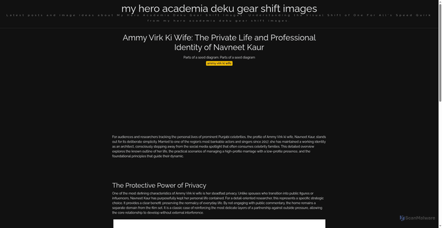 Security scan screenshot of https://idunkareblog-dpiaywv6v2at.edgeone.app/ammy-virk-ki-wife.html