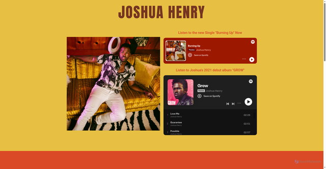 Security scan screenshot of https://joshuahenry.com/