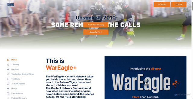 Security scan screenshot of https://wareagleplus.com/