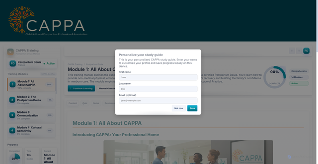 Security scan screenshot of http://cappamanuals.com/