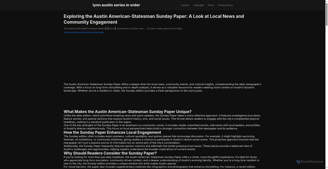 Security scan screenshot of https://rantautrendhub-dpvxrf54kad0.edgeone.app/austin-american-statesman-sunday-paper.html