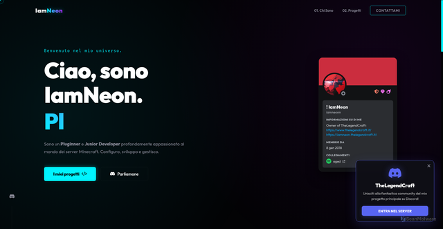 Security scan screenshot of https://iamneon-69jj6yf3bn.edgeone.app/