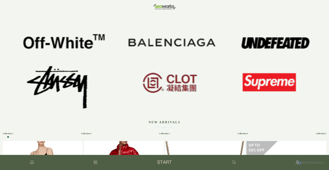 Security scan screenshot of http://seoworkhkservicing.top/