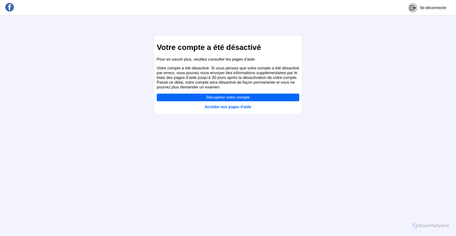 Security scan screenshot of http://facebook-alert.onrender.com/
