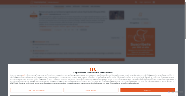 Security scan screenshot of https://www.meneame.net/m/mnm/primera-erupcion-historia-registrada-volcan-hayli-gubbi-etiopia