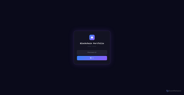 Security scan screenshot of https://portfolio-manager-1jr.pages.dev/