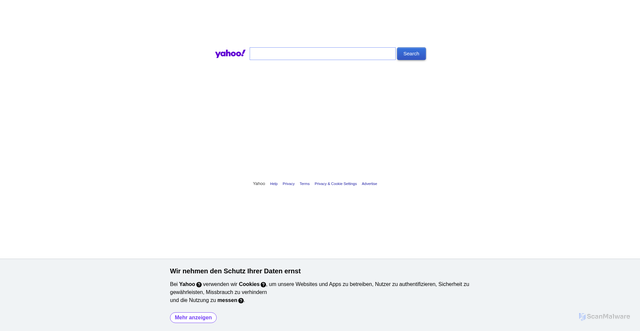Security scan screenshot of https://video.search.yahoo.com