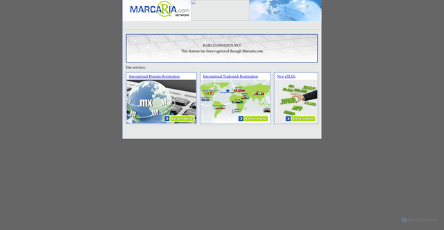 Security scan screenshot of http://barcelona2029.net/