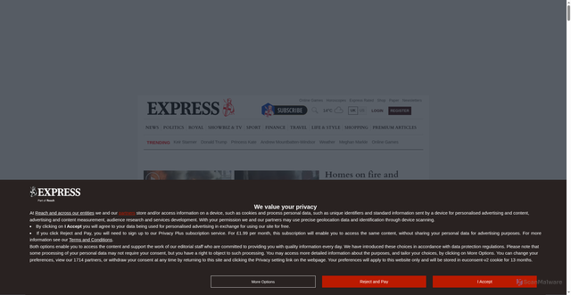 Security scan screenshot of https://node1.digprod.express.co.uk