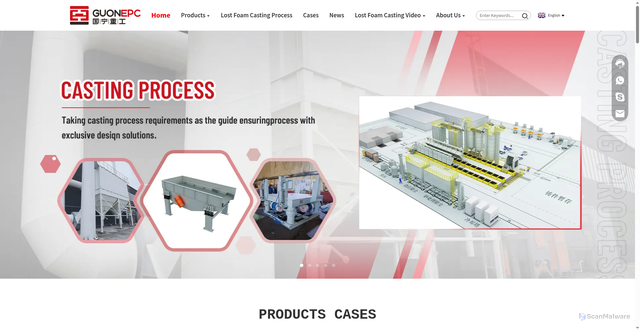 Security scan screenshot of https://gnepc.com