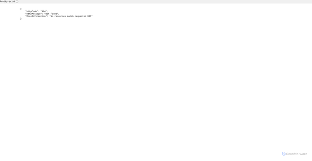 Security scan screenshot of https://openapi.santander.com.uy