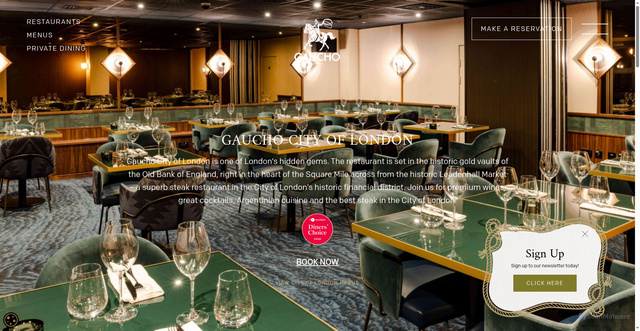 Security scan screenshot of https://gauchorestaurants.com/restaurants/city-of-london/