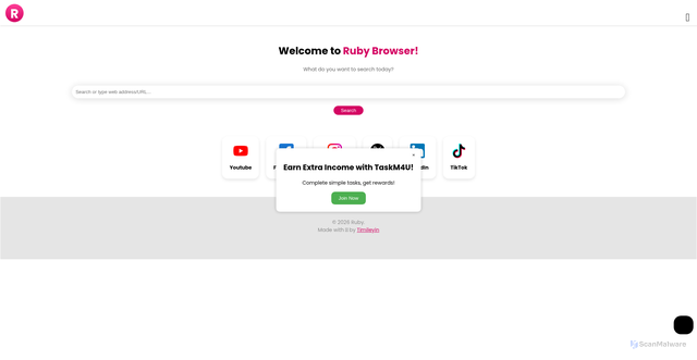 Security scan screenshot of https://rubyb-3zgu7z6dig.edgeone.app/