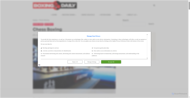 Security scan screenshot of https://www.boxingdaily.com/boxing-news/chess-boxing/