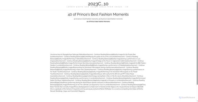 Security scan screenshot of https://cakrawalapixellab-dpet3uwhks0r.edgeone.app/40-of-princes-best-fashion-moments.html